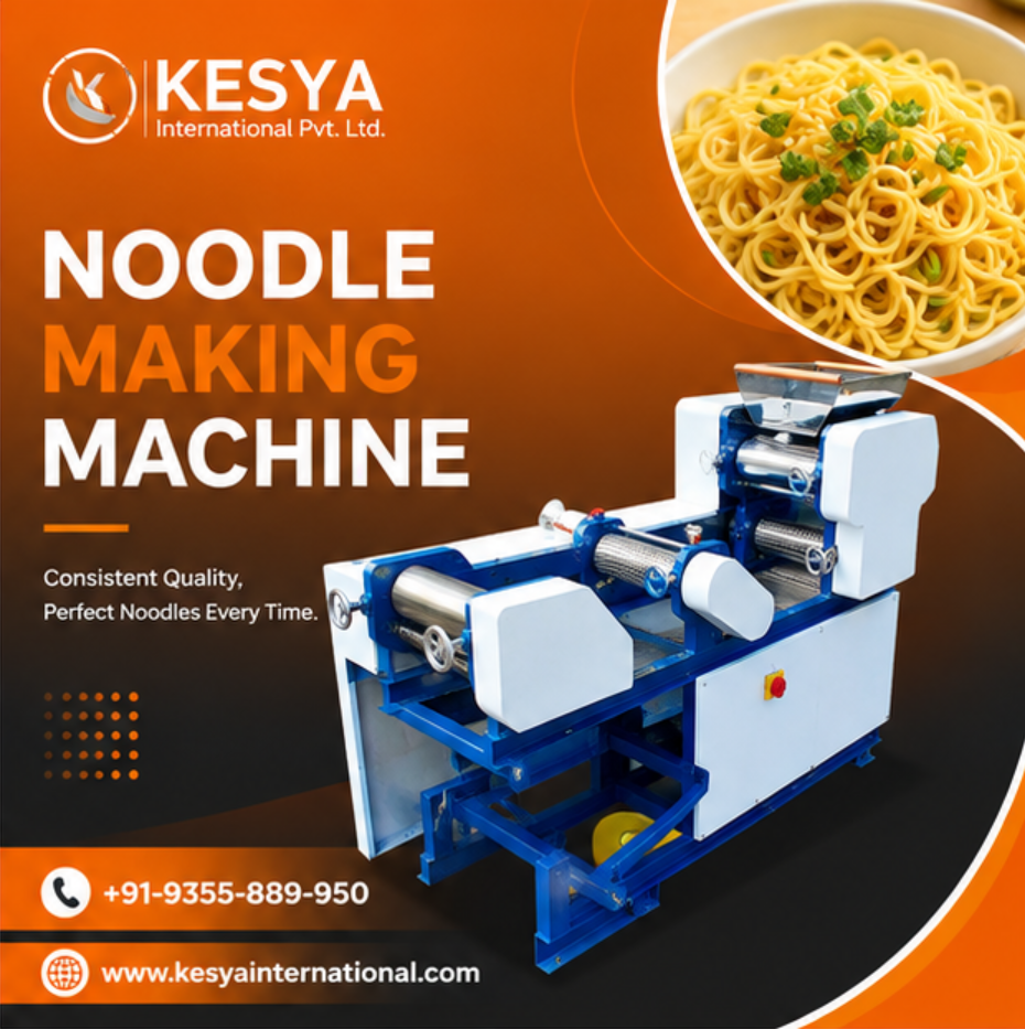 Noodle Making Machine Manufacturers | Kesya International Pvt. Ltd.